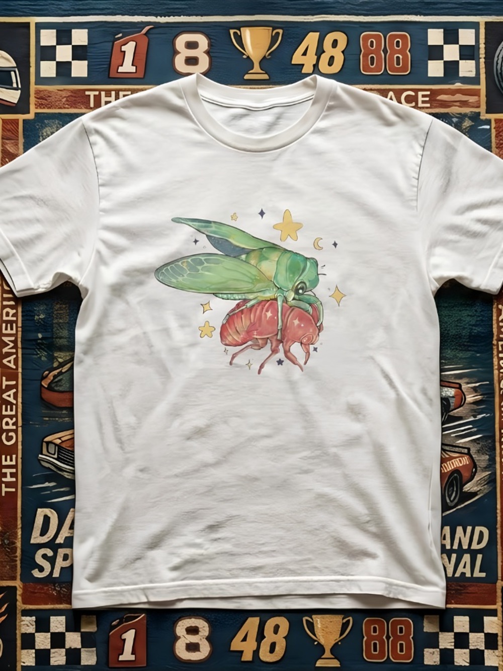 Gildan White Heavy Cotton Tee with Neck Tag - Picture 1 of 4
